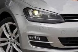 Реснички на фары Tuning-Sport Volkswagen Golf  7 (2012-2017) дорестайлинг, хэтчбэк 5 дв.