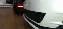 2 099 р. Сетка на бампер Russtal (черная) Volkswagen Golf 7 дорестайлинг, хэтчбэк 5 дв. (2012-2017)  с доставкой в г. Керчь. Увеличить фотографию 2