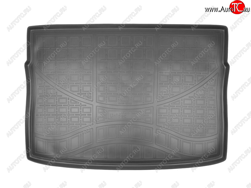 1 239 р. Коврик в багажник Norplast Unidec Volkswagen Golf 7 дорестайлинг, хэтчбэк 5 дв. (2012-2017) (Цвет: черный)  с доставкой в г. Керчь
