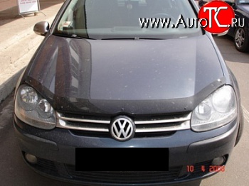 2 699 р. Дефлектор капота NovLine Volkswagen Golf Plus 5 (2004-2009)  с доставкой в г. Керчь