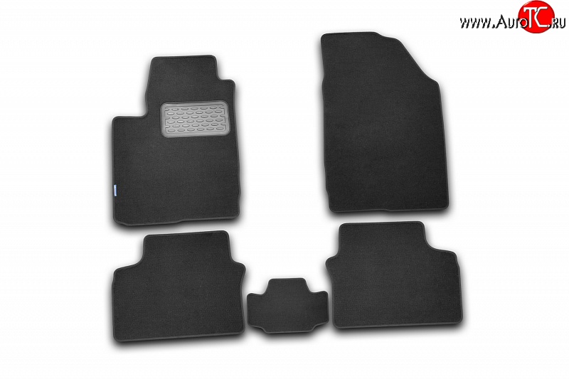 120 р. Коврик в салони Element 5 шт. (текстиль) (АКПП, хетчбек) Volkswagen Golf Plus 5 (2004-2009)  с доставкой в г. Керчь