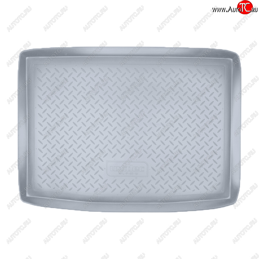 1 999 р. Коврик багажника Norplast Unidec  Volkswagen Golf Plus  5 (2004-2009) (Цвет: серый)  с доставкой в г. Керчь