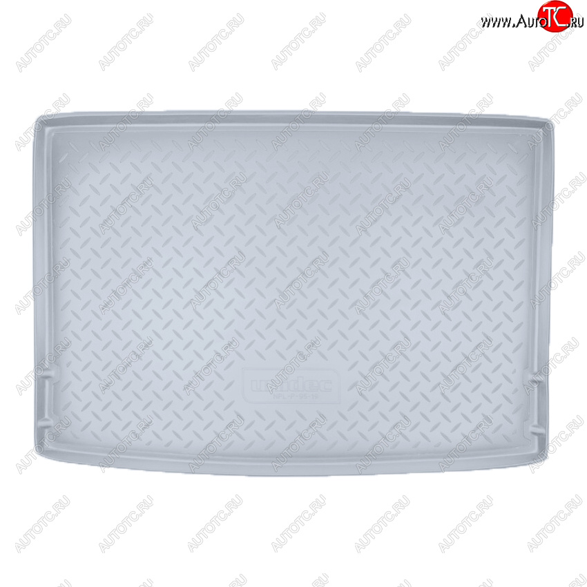 1 999 р. Коврик багажника Norplast Unidec  Volkswagen Golf Plus  6 (2009-2014) (Цвет: серый)  с доставкой в г. Керчь