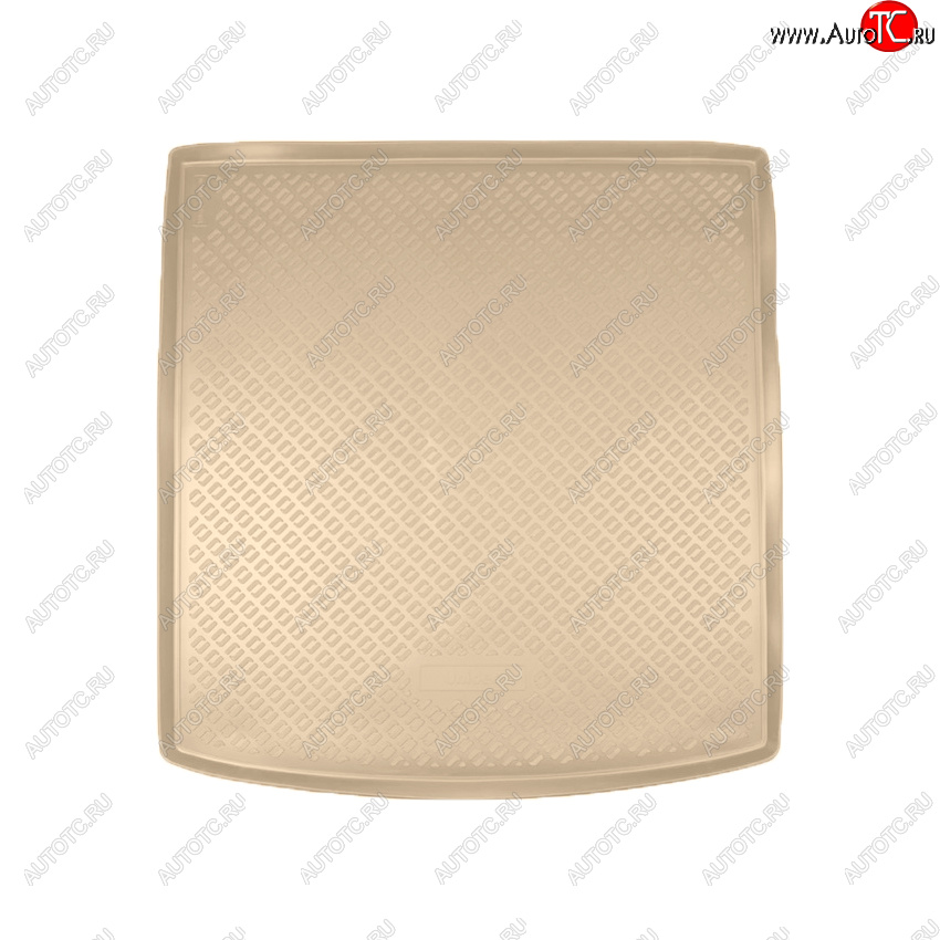 2 399 р. Коврик багажника Norplast Unidec  Volkswagen Golf  5 (2003-2009) универсал (Цвет: бежевый)  с доставкой в г. Керчь