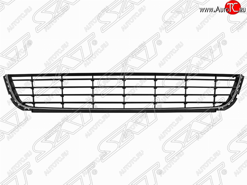 1 069 р. Решётка в передний бампер (с хром молдингом) 5D SAT Volkswagen Golf 6 хэтчбэк 5 дв. (2008-2014)  с доставкой в г. Керчь