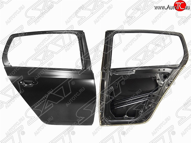 8 249 р. Правая дверь задняя SAT Volkswagen Golf 6 хэтчбэк 5 дв. (2008-2014) (Неокрашенная)  с доставкой в г. Керчь