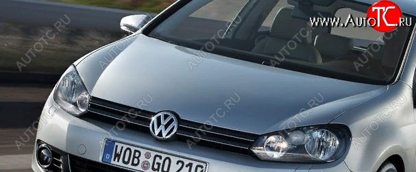 12 849 р. Металлический капот SIGNEDA Volkswagen Golf 6 хэтчбэк 5 дв. (2008-2014) (неокрашенный)  с доставкой в г. Керчь