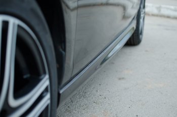 6 949 р. Пороги  MV Tuning (R-Line)  Volkswagen Golf  6 (2008-2014) хэтчбэк 5 дв. (Неокрашенные)  с доставкой в г. Керчь. Увеличить фотографию 2