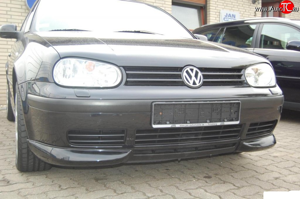 5 999 р. Накладка Sport-Line на передний бампер Volkswagen Golf 4 (1997-2003)  с доставкой в г. Керчь