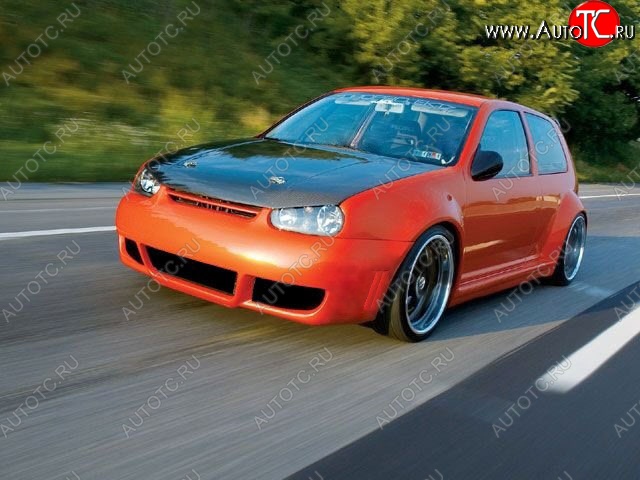 22 899 р. Передний бампер Rieger Volkswagen Golf 4 (1997-2003)  с доставкой в г. Керчь
