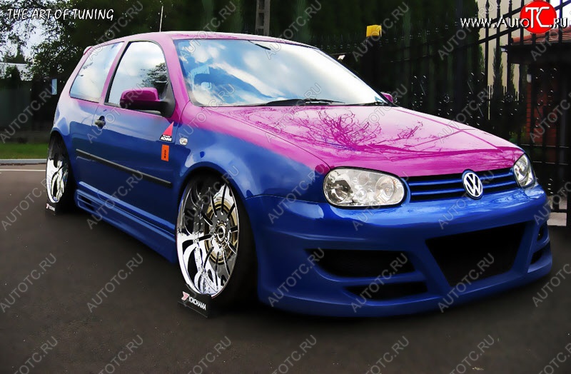 22 899 р. Передний бампер Weber Sport Volkswagen Golf 4 (1997-2003)  с доставкой в г. Керчь