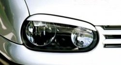 989 р. Реснички на фары CT Volkswagen Golf 4 (1997-2003) (Неокрашенные)  с доставкой в г. Керчь. Увеличить фотографию 2