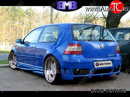 23 969 р. Задний бампер В1 Volkswagen Golf 4 (1997-2003)  с доставкой в г. Керчь