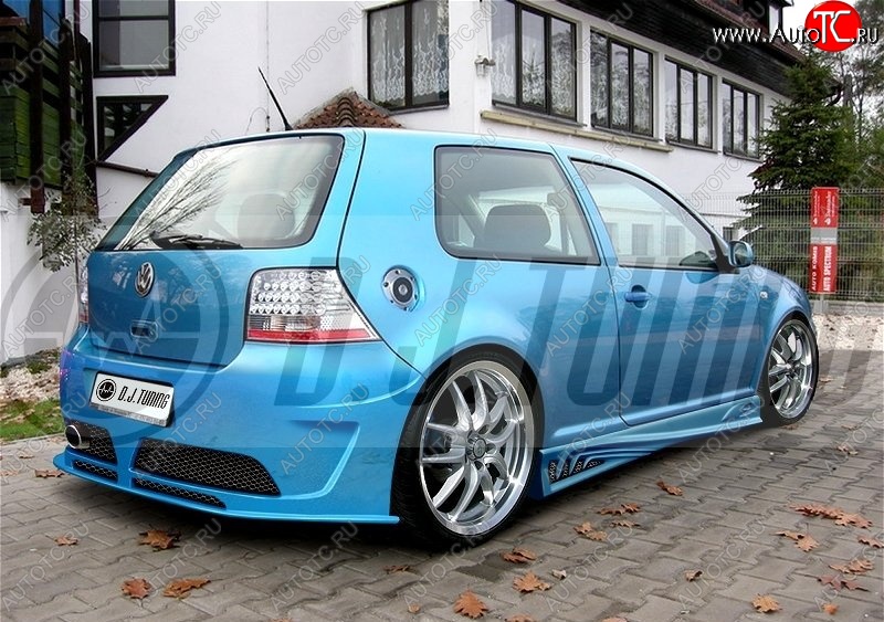 22 899 р. Задний бампер D.J. Volkswagen Golf 4 (1997-2003)  с доставкой в г. Керчь