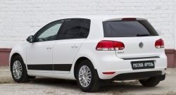 3 489 р. Молдинги дверей RA v2 (комплект) Volkswagen Golf 6 хэтчбэк 5 дв. (2008-2014) (Поверхность глянец (под окраску), Неокрашенные)  с доставкой в г. Керчь. Увеличить фотографию 5