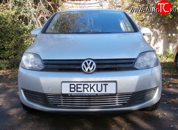 4 999 р. Декоративная вставка воздухозаборника Plus Berkut Volkswagen Golf 6 хэтчбэк 5 дв. (2008-2014)  с доставкой в г. Керчь