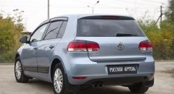 749 р. Реснички на фонари RA Volkswagen Golf 6 хэтчбэк 5 дв. (2008-2014) (Неокрашенные)  с доставкой в г. Керчь. Увеличить фотографию 2