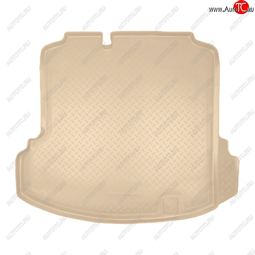 2 479 р. Коврик багажника Norplast Unidec  Volkswagen Jetta  A5 (2005-2011) седан (Цвет: бежевый)  с доставкой в г. Керчь