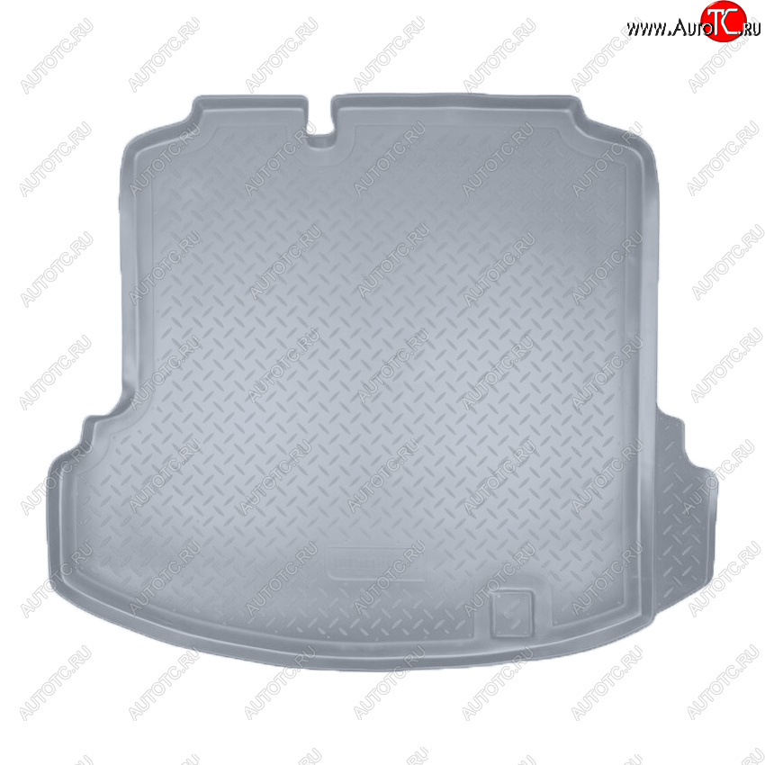 2 479 р. Коврик багажника Norplast Unidec  Volkswagen Jetta  A5 (2005-2011) седан (Цвет: серый)  с доставкой в г. Керчь