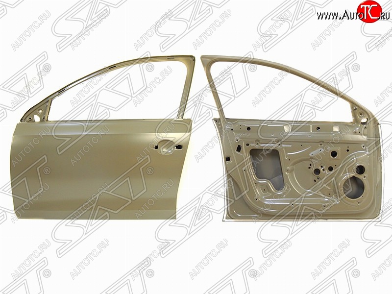 8 299 р. Левая дверь передняя SAT  Volkswagen Jetta  A6 (2011-2015) седан дорестайлинг (Неокрашенная)  с доставкой в г. Керчь