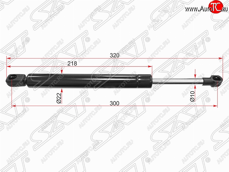 599 р. Газовый упор крышки багажника SAT  Volkswagen Jetta  A5 (2005-2011) седан  с доставкой в г. Керчь
