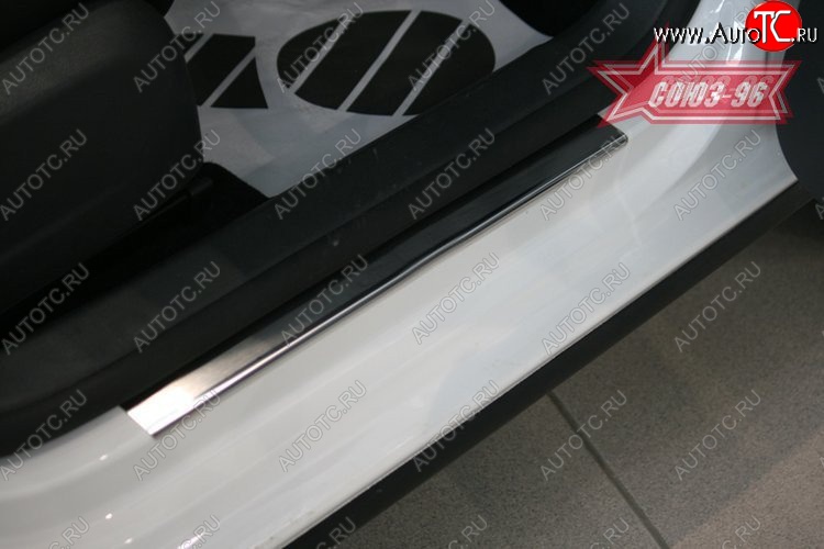2 204 р. Накладки на внутренние пороги Souz-96  Volkswagen Jetta  A5 (2005-2011) седан  с доставкой в г. Керчь