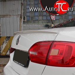4 649 р. Лип спойлер Sport  Volkswagen Jetta  A6 (2011-2015) седан дорестайлинг (Неокрашенный)  с доставкой в г. Керчь