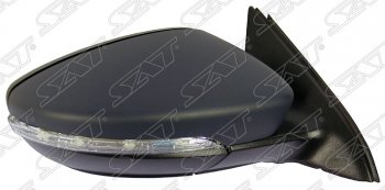 Боковое правое зеркало заднего вида SAT (поворотник, 8 контактов) Volkswagen Jetta  A6 (2011-2018) седан дорестайлинг, седан рестайлинг