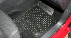 3 199 р. Коврики в салон Element 4 шт. (полиуретан) Volkswagen Jetta A6 седан дорестайлинг (2011-2015)  с доставкой в г. Керчь. Увеличить фотографию 2