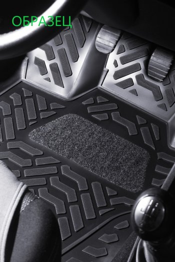 Комплект ковриков в салон Aileron 3D (с подпятником) Volkswagen Passat ( B8,  B8.5) (2015-2025) седан дорестайлинг, универсал дорестайлинг, седан рестайлинг, универсал рестайлинг