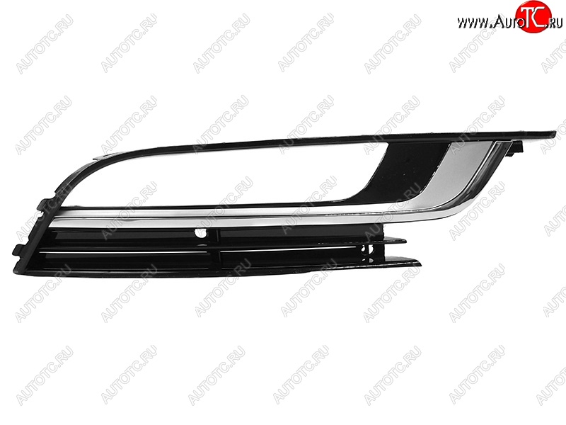 2 169 р. Правая вставка в бампер под ПТФ SAT Volkswagen Passat CC рестайлинг (2012-2016)  с доставкой в г. Керчь