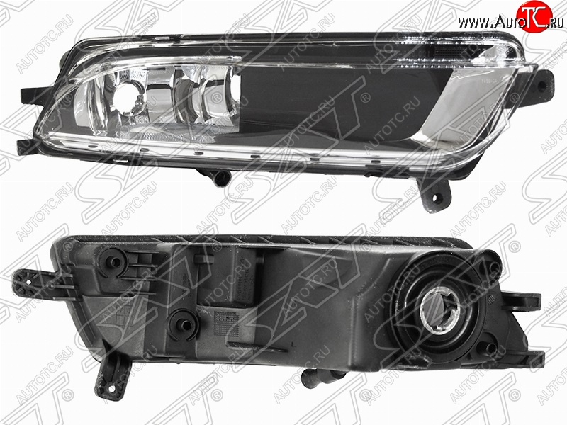 2 499 р. Правая противотуманная фара SAT Volkswagen Passat CC рестайлинг (2012-2016)  с доставкой в г. Керчь