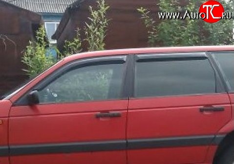 999 р. Комплект дефлекторов окон (ветровиков) 4 шт. (универсал) Russtal Volkswagen Passat B3 седан (1988-1993)  с доставкой в г. Керчь
