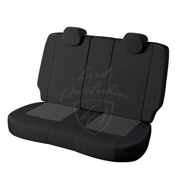4 699 р. Чехлы для сидений Lord Autofashion Турин (жаккард) Volkswagen Passat B5 седан дорестайлинг (1996-2000) (Черный, вставка Мокка)  с доставкой в г. Керчь. Увеличить фотографию 2