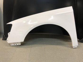 8 989 р. Переднее левое крыло (стеклопластик) Fiberplast Volkswagen Passat B6 универсал (2005-2010) (неокрашенное)  с доставкой в г. Керчь. Увеличить фотографию 2