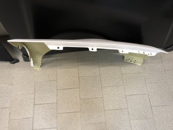 8 989 р. Переднее левое крыло (стеклопластик) Fiberplast Volkswagen Passat B6 универсал (2005-2010) (неокрашенное)  с доставкой в г. Керчь. Увеличить фотографию 3