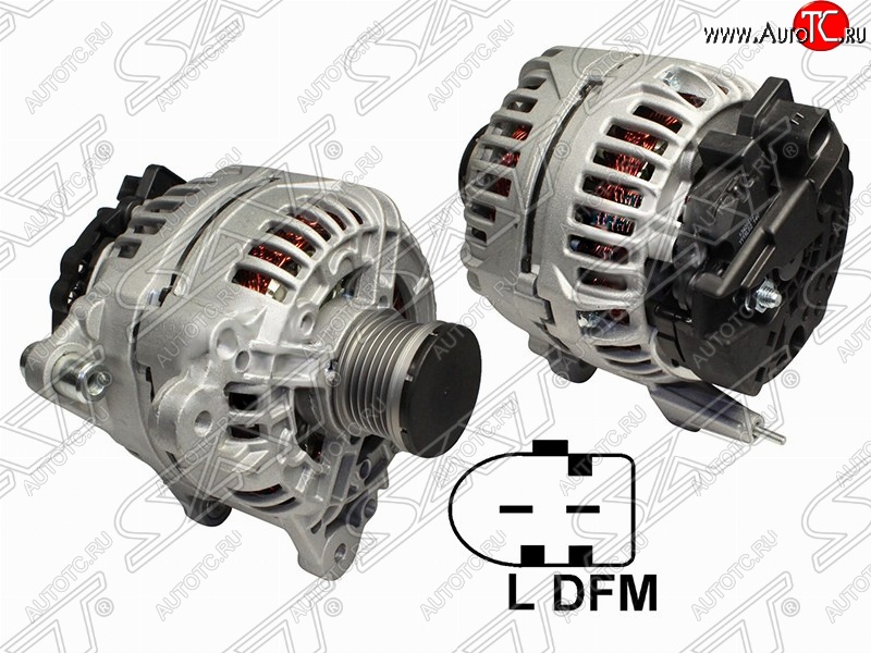 29 999 р. Генератор (140A/ 12V) (1.4/1.6) SAT Volkswagen Tiguan NF дорестайлинг (2006-2011)  с доставкой в г. Керчь