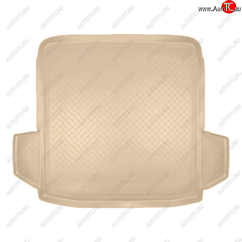 2 479 р. Коврик багажника Norplast Unidec  Volkswagen Passat  B6 (2005-2011) седан (Цвет: бежевый)  с доставкой в г. Керчь