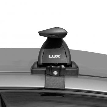 10 097 р. Багажник на крышу без рейлингов в сборе LUX  Volkswagen Passat  B6 (2005-2011) седан (аэро-трэвэл 1.2 (цвет серый))  с доставкой в г. Керчь. Увеличить фотографию 4