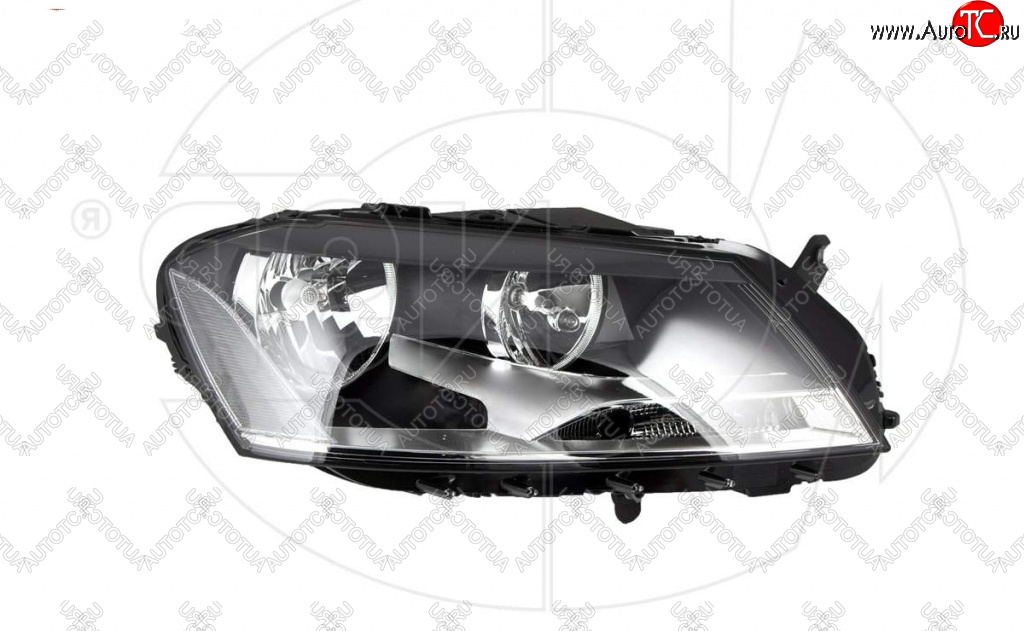 8 949 р. Фара передняя правая NSP Volkswagen Passat B7 седан (2010-2015)  с доставкой в г. Керчь
