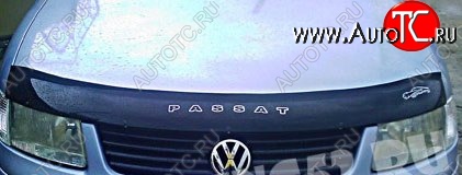 999 р. Дефлектор капота Russtal Volkswagen Passat B5 седан дорестайлинг (1996-2000)  с доставкой в г. Керчь