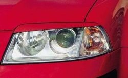 1 649 р. Верхние реснички на фары CT Volkswagen Passat B5.5 универсал рестайлинг (2000-2005) (Неокрашенные)  с доставкой в г. Керчь. Увеличить фотографию 2