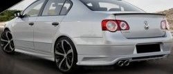 7 749 р. Пороги накладки CT Volkswagen Passat B6 седан (2005-2011) (Неокрашенные)  с доставкой в г. Керчь. Увеличить фотографию 2