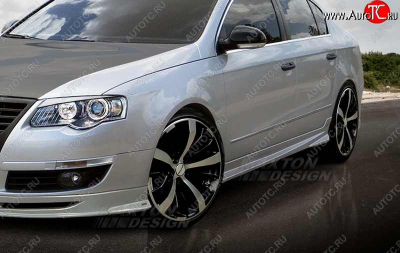 15 299 р. Пороги накладки Maxton Volkswagen Passat B6 универсал (2005-2010)  с доставкой в г. Керчь