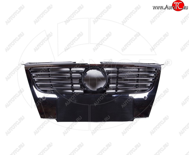4 749 р. Решетка радиатора NSP (под парктроник) Volkswagen Passat B6 универсал (2005-2010) (Неокрашенная)  с доставкой в г. Керчь