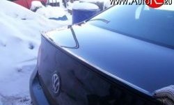 4 699 р. Лип спойлер Sport  Volkswagen Passat  B6 (2005-2011) седан (Неокрашенный)  с доставкой в г. Керчь. Увеличить фотографию 2