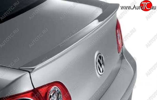 3 199 р. Лип спойлер VORTEX Volkswagen Passat B6 седан (2005-2011) (Неокрашенный)  с доставкой в г. Керчь