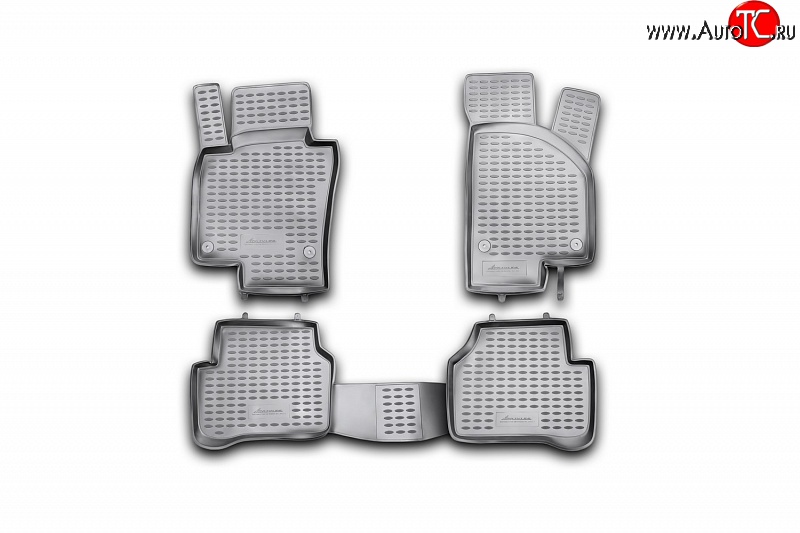 2 349 р. Коврики в салон Element 4 шт. (полиуретан) Volkswagen Passat B7 седан (2010-2015)  с доставкой в г. Керчь