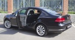 1 999 р. Накладки на порожки RA (комплект)  Volkswagen Passat  B7 (2010-2015) седан, универсал  с доставкой в г. Керчь. Увеличить фотографию 2