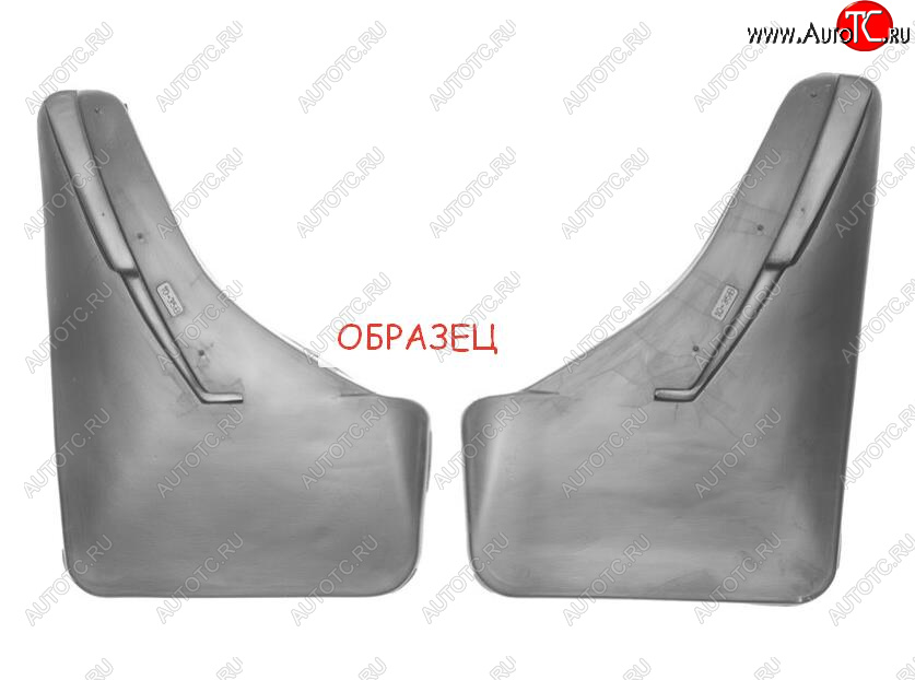 1 099 р. Брызговики Norplast (задние) Volkswagen Polo Mk6 лифтбек (2020-2022)  с доставкой в г. Керчь